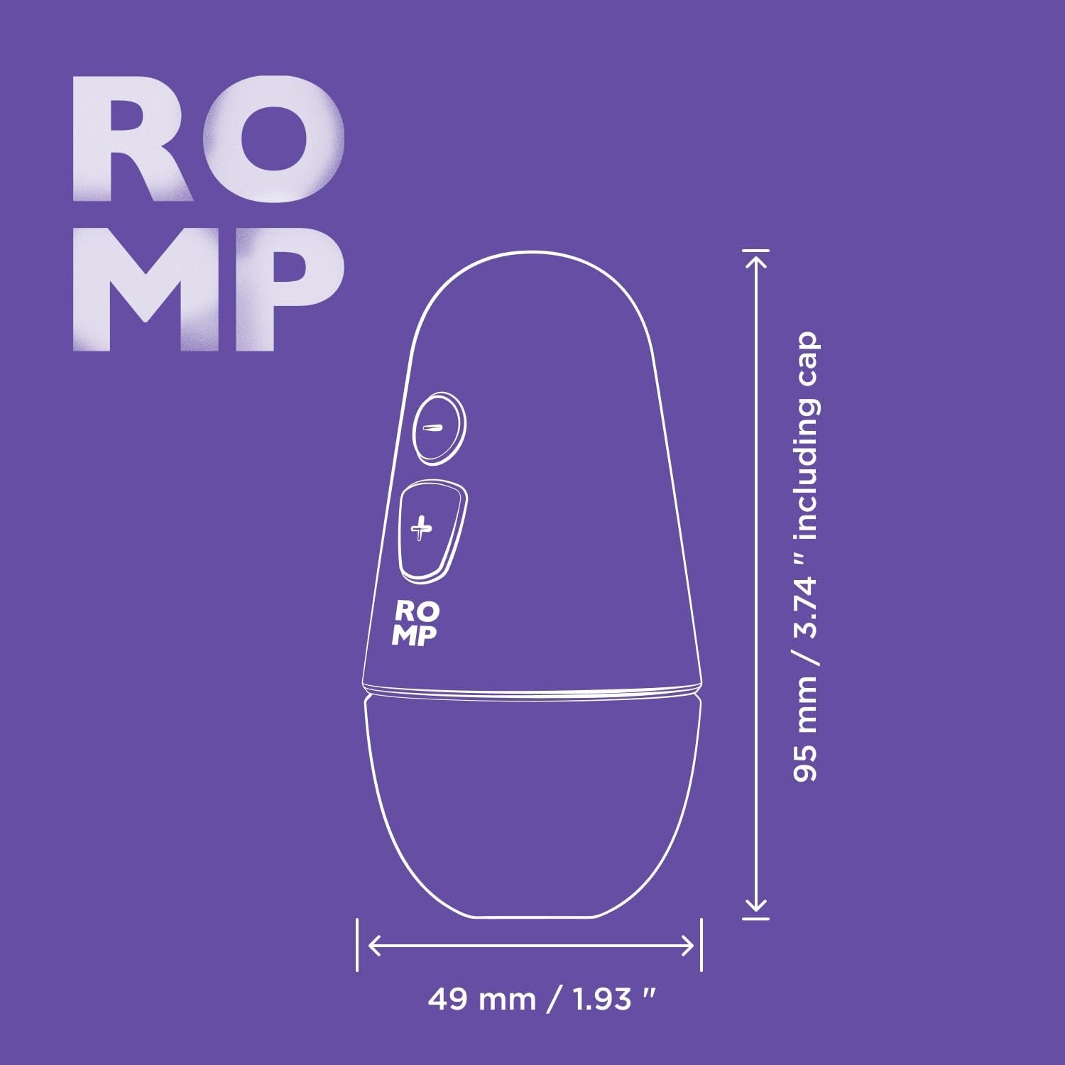 The Romp Free X Clit Sucker Size