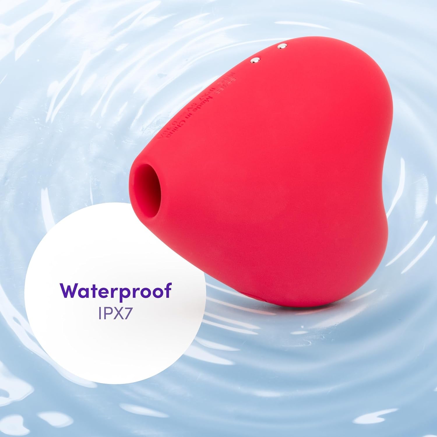 The Lovehoney Heartbeat Clit Sucker Waterproofing