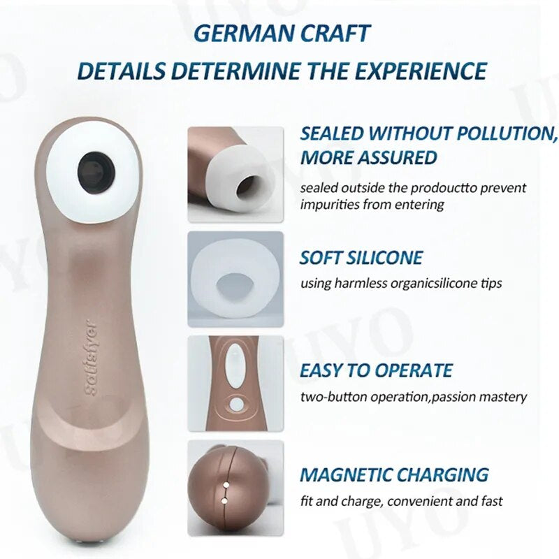 The Satisfyer Clit Sucker Modes and Charging Options