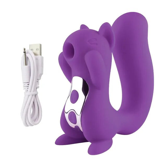 The Squirrel Clit Sucking Vibrator Purple