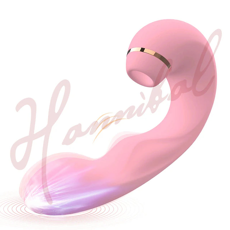The Hannibal Clit Sucking Vibrator Pink